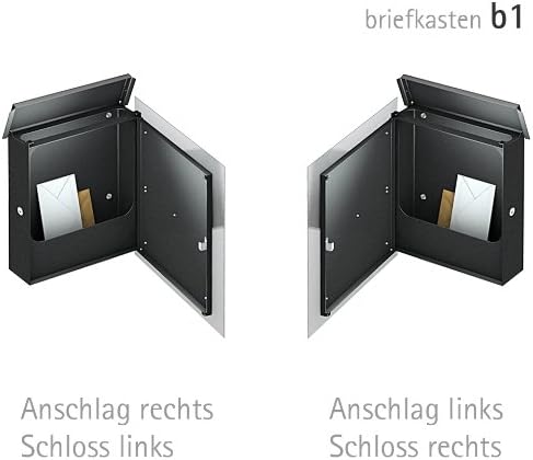Briefkasten Edelstahl