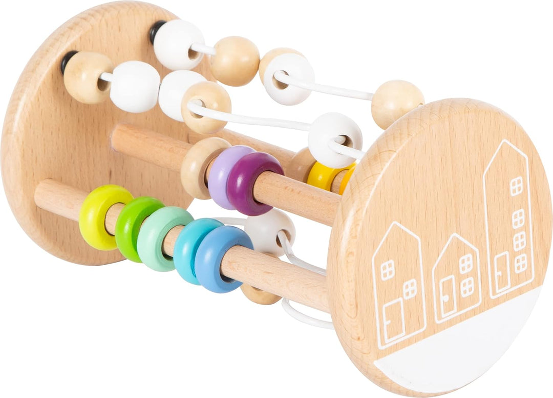 small foot Motorikspielzeug "Kugelklang" aus Holz, mit Motorikschleifen und Schiebeplättchen, ab 12