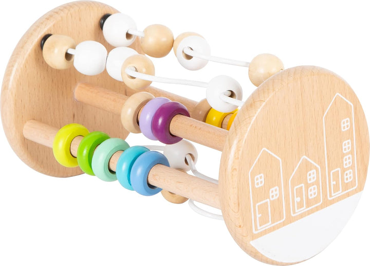 small foot Motorikspielzeug "Kugelklang" aus Holz, mit Motorikschleifen und Schiebeplättchen, ab 12