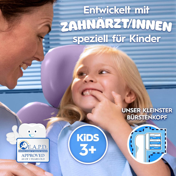 Oral-B Pro Kids Frozen Elektrische Zahnbürste/Electric Toothbrush, Kinder ab 3 Jahren, inkl. Sensiti