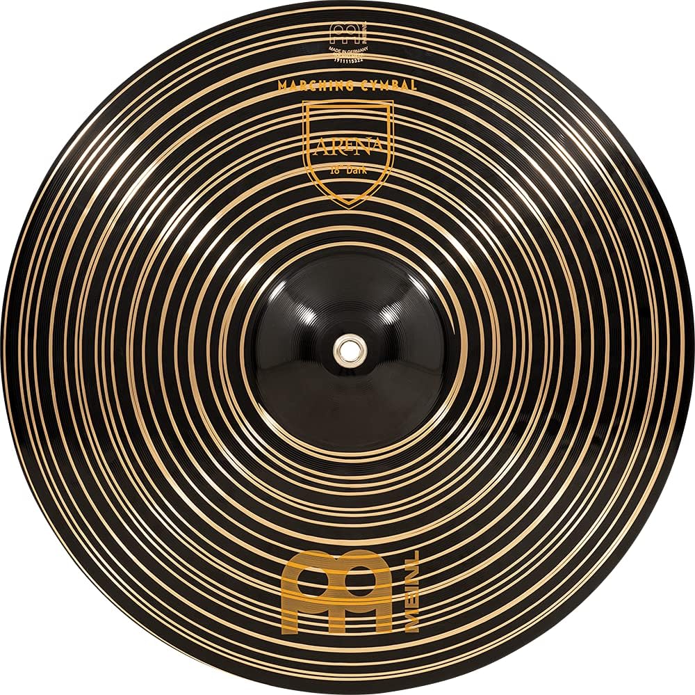 Meinl Cymbals Arena Marching Becken - 18 Zoll (45,7 cm) Marschbecken inklusive Halteriemen (MA-AR-18