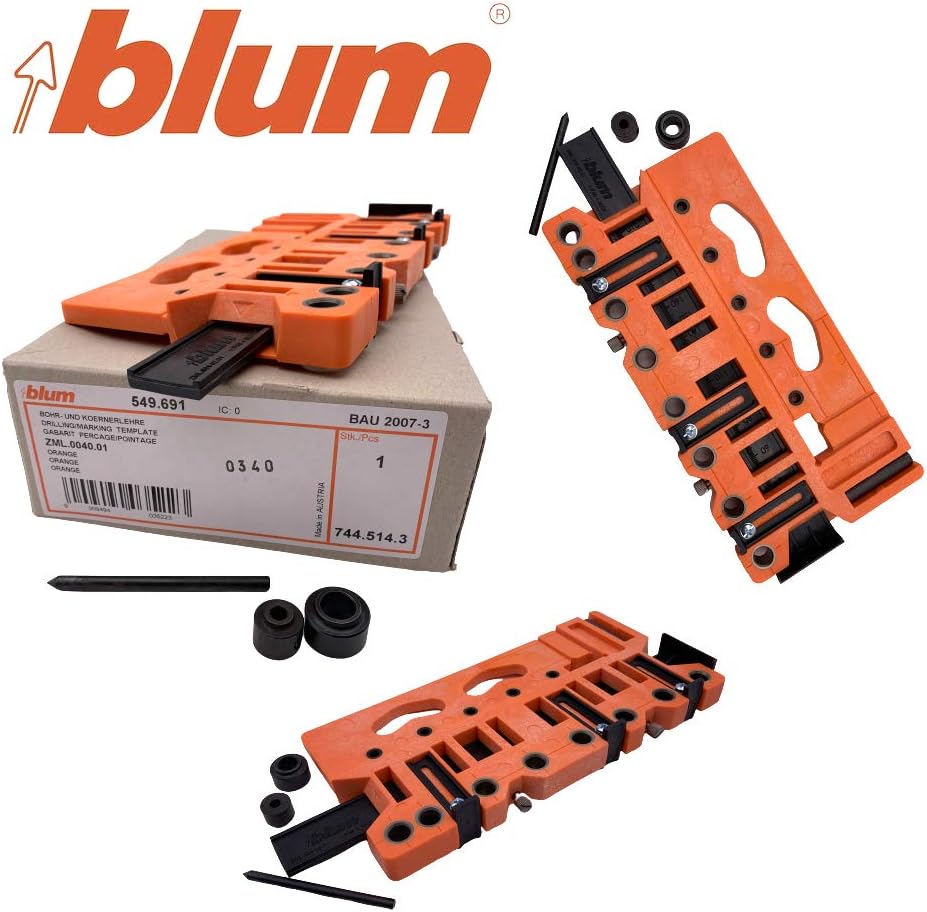 BLUM Universal-Bohrlehre ZML.0040.01 Kunststoff/Stahl