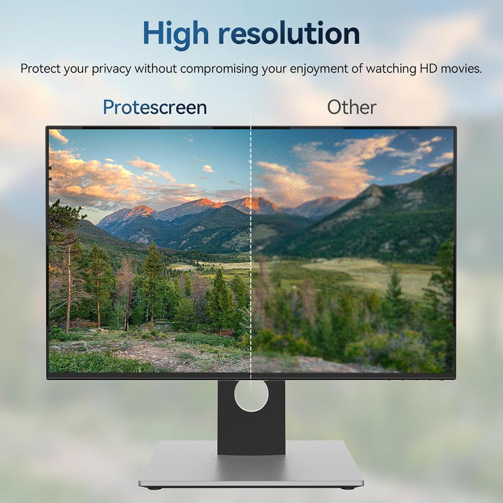2 Stück Magnetische Moniter Sichtschutzfolie 21.5" 16:9 Anti Blaulicht 2 Stück 21.5 zoll Monitor 16: