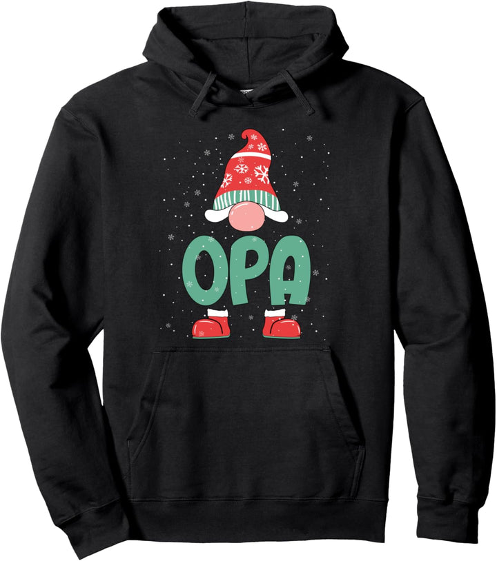 Weihnachten Gnome Wichtel Weihnachtsoutfit Für Grossvater Opa Pullover Hoodie
