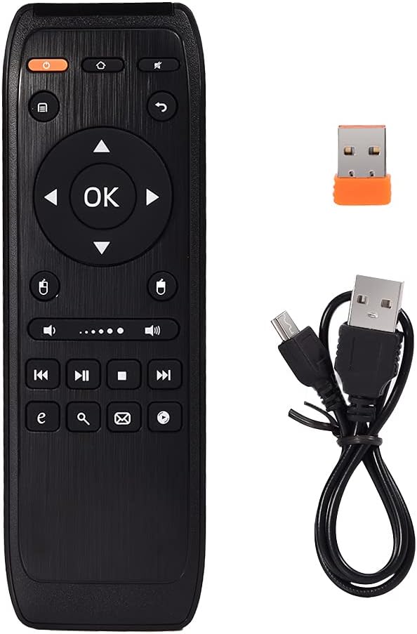 ciciglow Tragbare Air Maus, Kabellose Tastatur Fernbedienung, Kabellose Remote Tastatur, Ergonomisch