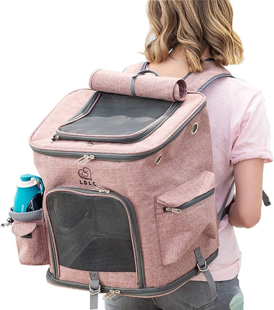 OMEM Rucksack für Haustier Outdoor Hunde rucksäcke für Haustier verstellbare Rucksack für Kleine Hun