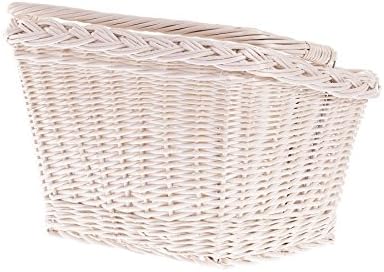e-wicker24 Fahrradkorb, Korb, beige, 46 x 34 x 28 cm 46 x 34 x 28 cm Beige, 46 x 34 x 28 cm Beige
