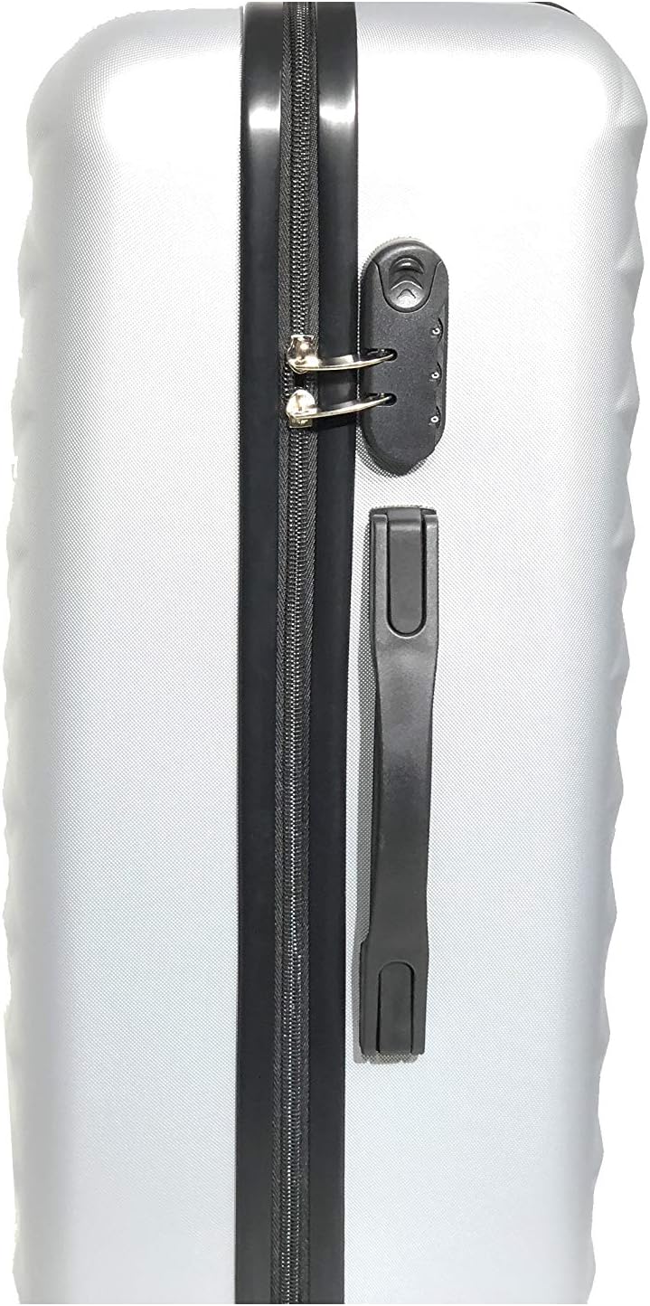 Kabinenkoffer, mittelgross, mit oder ohne Vanity, französische Marke, Silber (5802), Vanity 15 Pouce