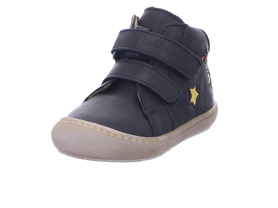 Däumling Unisex Kinder Senta Lauflernschuh 21 EU Schmal Blau, 21 EU Schmal Blau