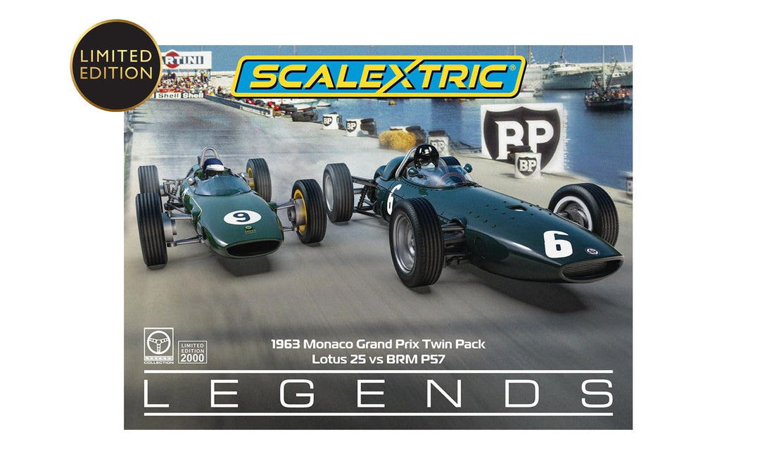 Scalextric C4580A 1963 Monaco Carlo Optimal Prix Doppelpack Slotcar