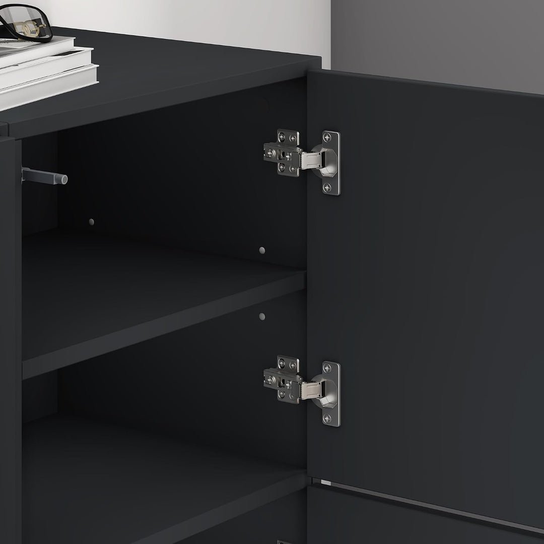 Mai &amp; Mai Schuhschrank Schmal Hoch Holz 36cm tief hoch 6 Fächer modular | Flurschrank für Schuhe, So