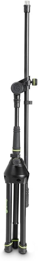 Gravity MS 4221 B - Mikrofonständer Kurz mit Dreibein-Klappfuss und 2-Punkt Galgen, 500 mm Galgen, s