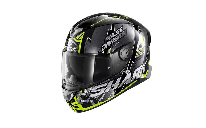 Shark Herren Nc Motorrad Helm XS Schwarz/Gelb/Grau, XS Schwarz/Gelb/Grau