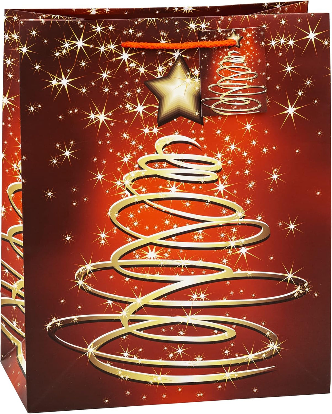 TSI Geschenktüten WEIHNACHTEN SERIE 8, 12er Packung, Grösse: Gross (HxBxT 32 x 26 x 13,5 cm), Art. N