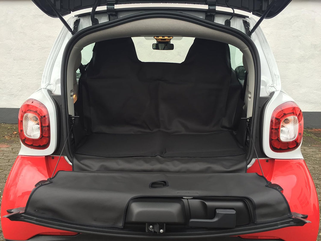 MisterDotCom Kofferraumabdeckung Hundeschutzdecke Hundeschutz smart fortwo 453