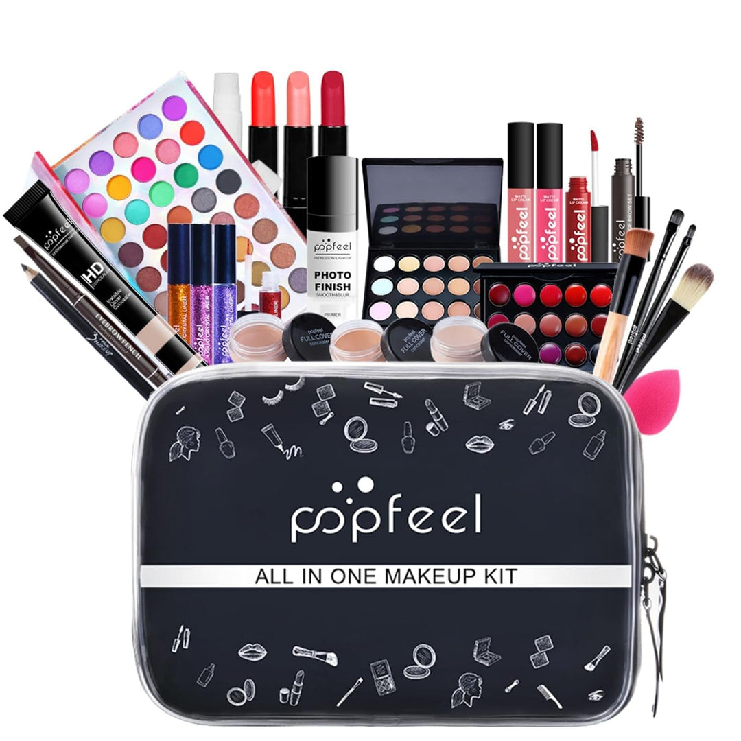 FantasyDay Multifunktions Exquisite Make-up Geschenkset Kosmetik Schmink Kit für Gesicht, Augen und