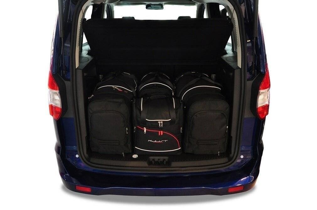 KJUST Dedizierte Reisetaschen 4 stk kompatibel mit FORD TOURNEO COURIER I 2014+