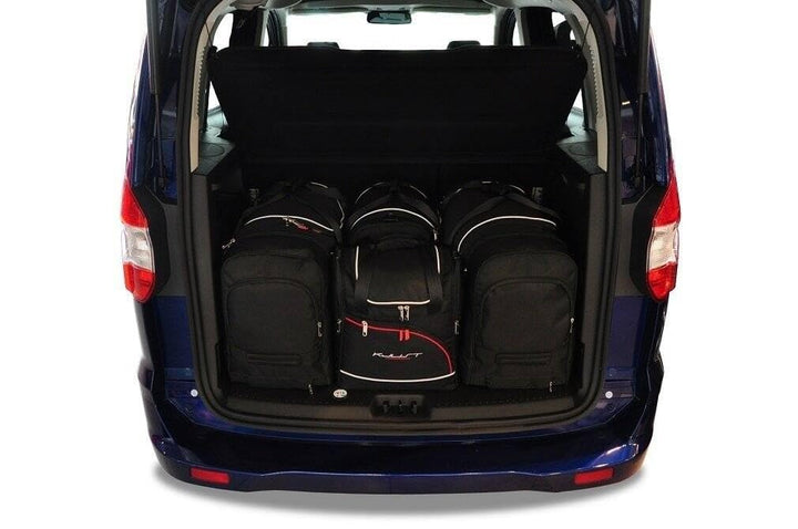 KJUST Dedizierte Reisetaschen 4 stk kompatibel mit FORD TOURNEO COURIER I 2014+