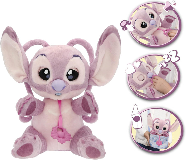 Baby Paws Disney Angel INTERAKTIVES PLÜSCHTIER Süsses interaktives Plüschtier, das Laute von Sich gi