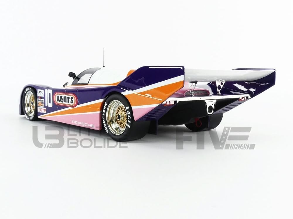 TOP SPEED TS0333 Miniaturauto aus der Kollektion, Violett/Weiss/Orange