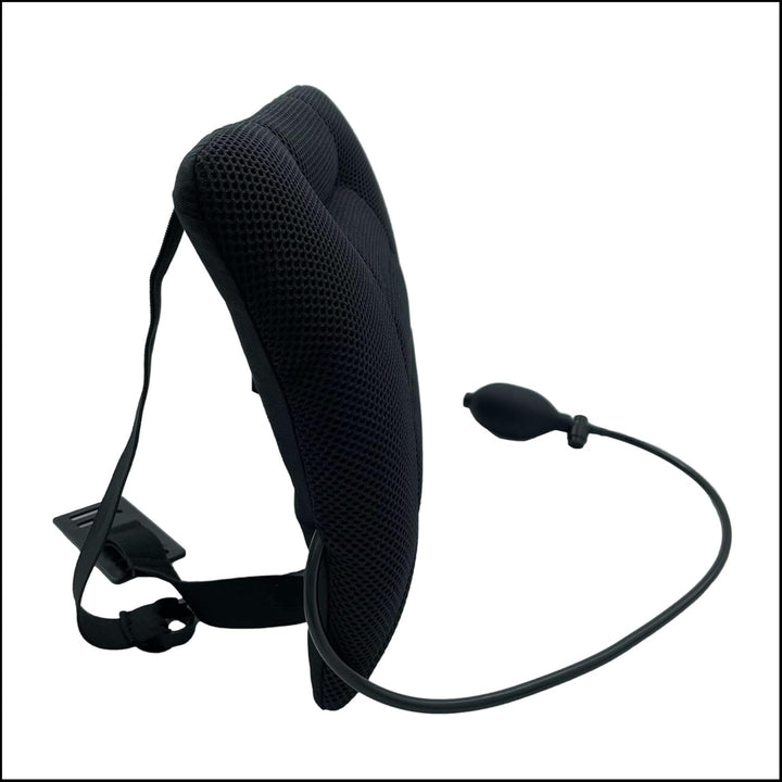 Sitwell Comfort Rückenkissen mit Stoffbezug (Stoff 3D Black), Stoff 3d Black