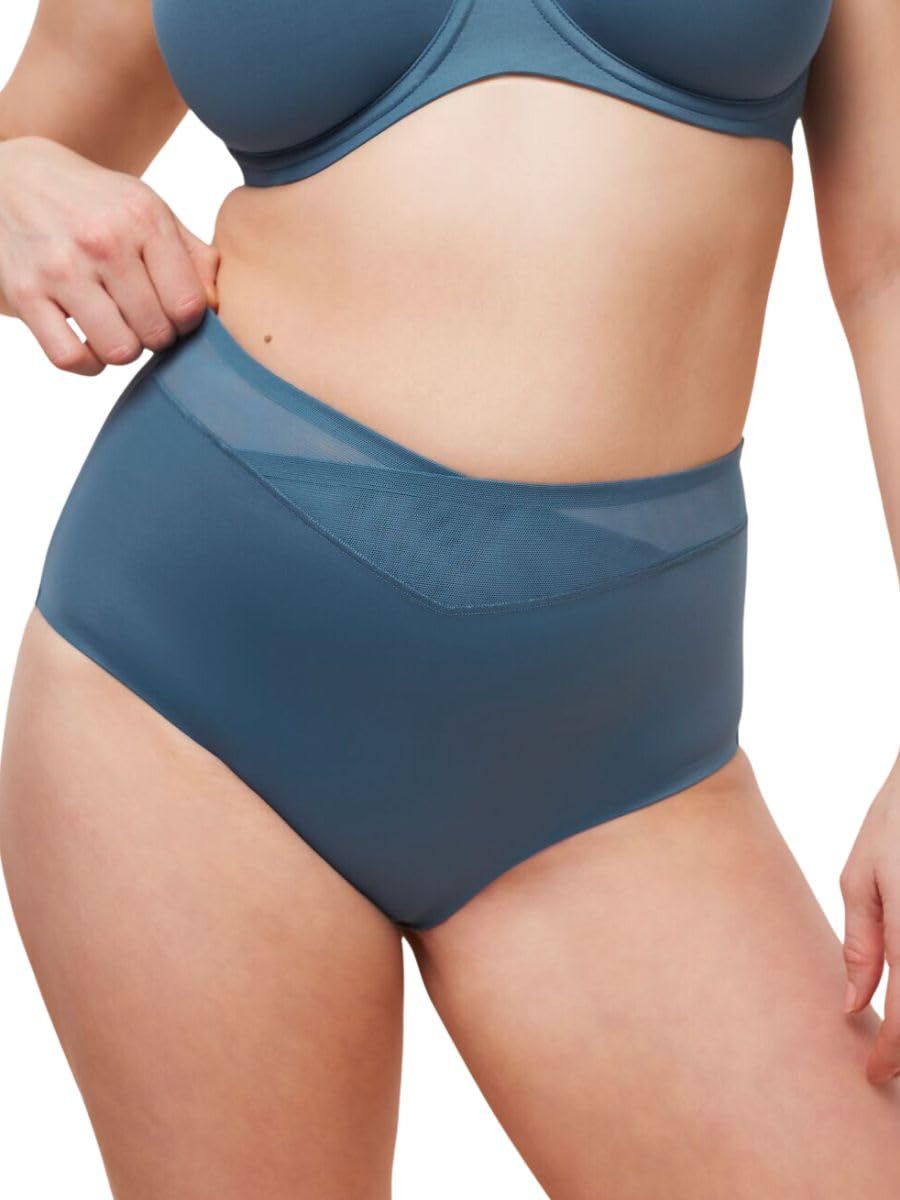 Triumph Damen True Shape Sensation Shapewear Maxi Slip 42 Liberty Blue, 42 Liberty Blue