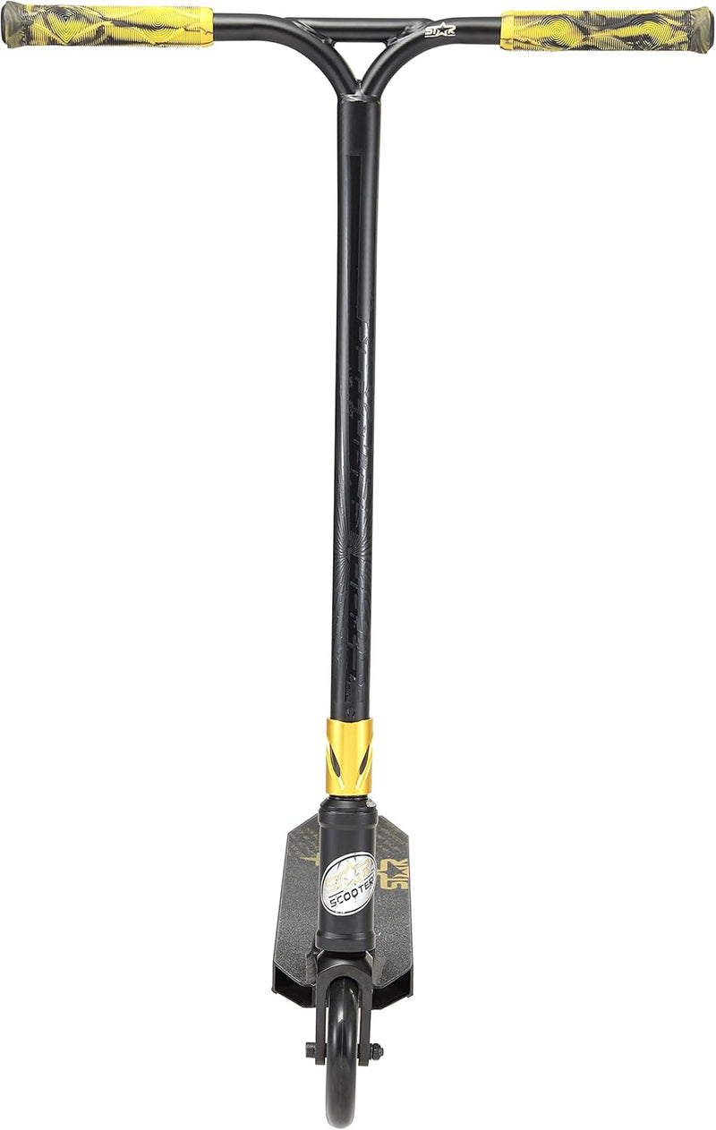 STAR SCOOTER Pro Sport Freestyle Kick Stunt Scooter für Kinder ab 7 Jahre, Erwachsene | 110 120mm Pr