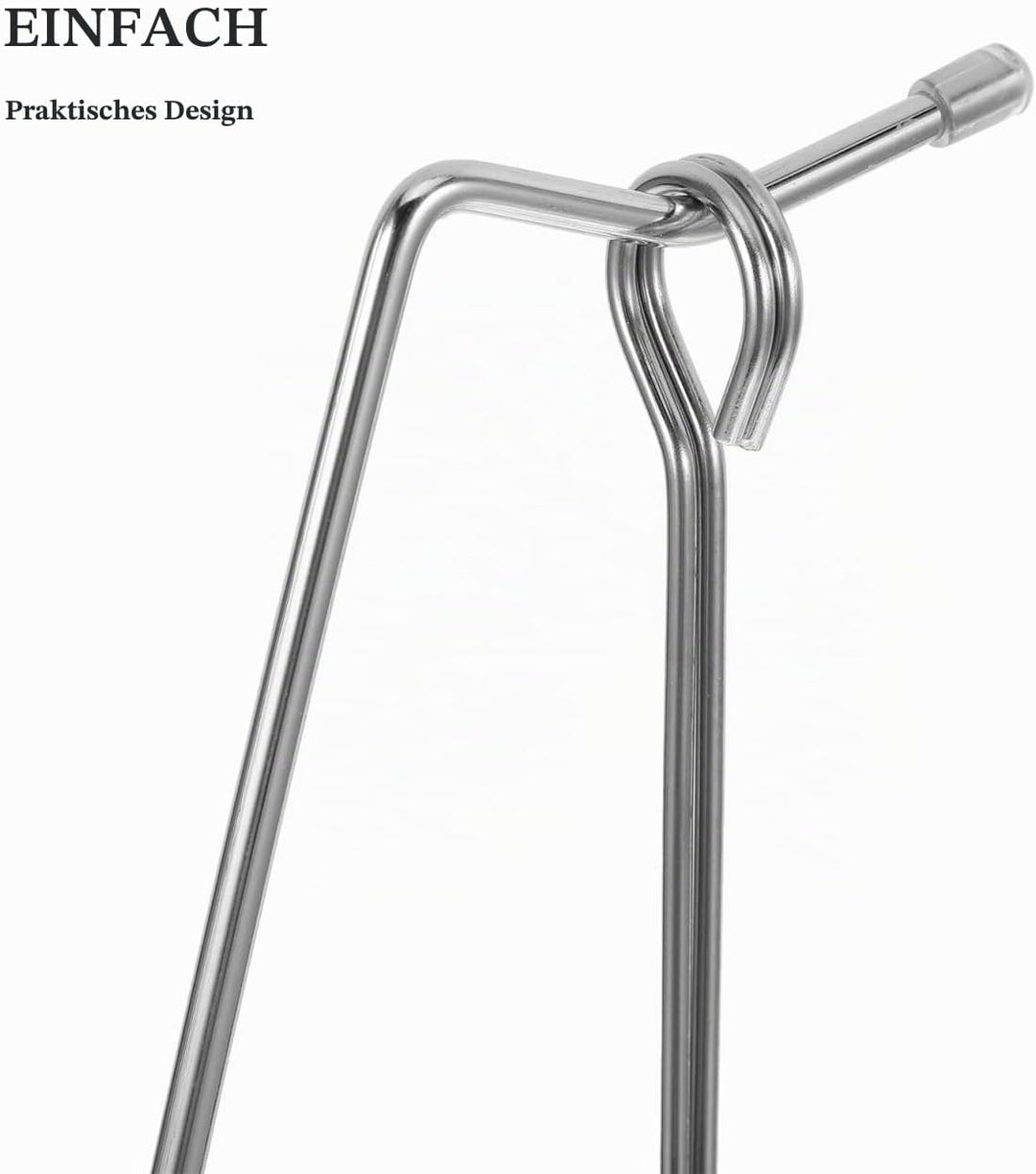 BESTYASH Edelstahl Grillspiess Halter 36X13X13Cm Mit Kebab Aufhängung Für Fleischspiesse Grillzubehö