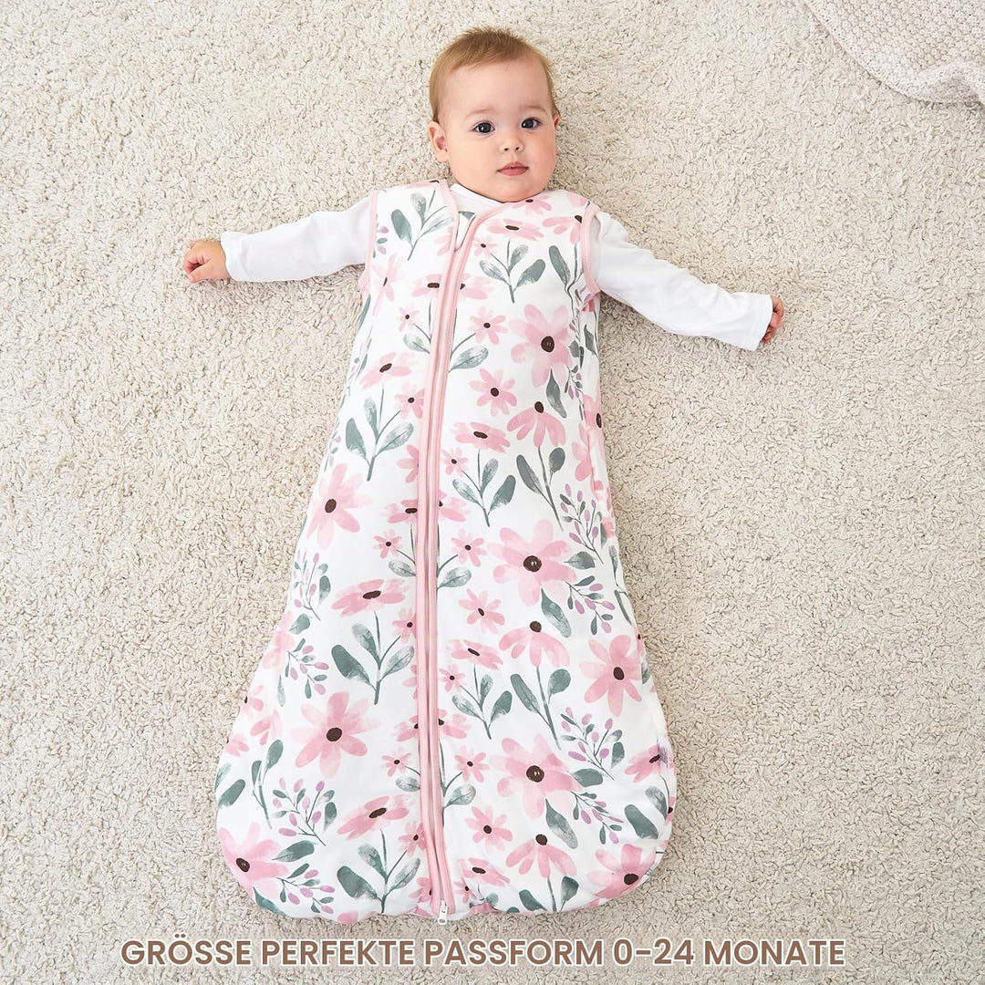 Yoofoss Baby Schlafsack Winter Baumwolle 2.5 TOG Warm Baby Winterschlafsack Herbst Weich Babyschlafs