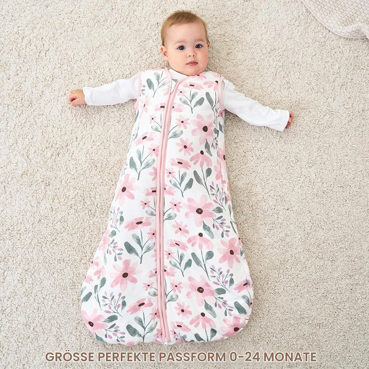 Yoofoss Baby Schlafsack Winter Baumwolle 2.5 TOG Warm Baby Winterschlafsack Herbst Weich Babyschlafs