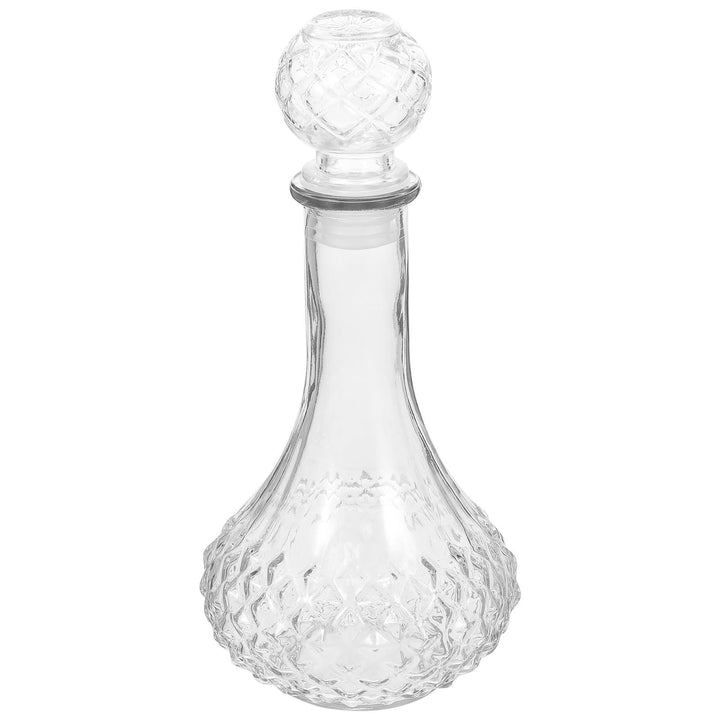 BESPORTBLE Transparente Weinkaraffe 500 ml Dickwandige Whiskyflasche aus Glas Multifunktionale Spiri