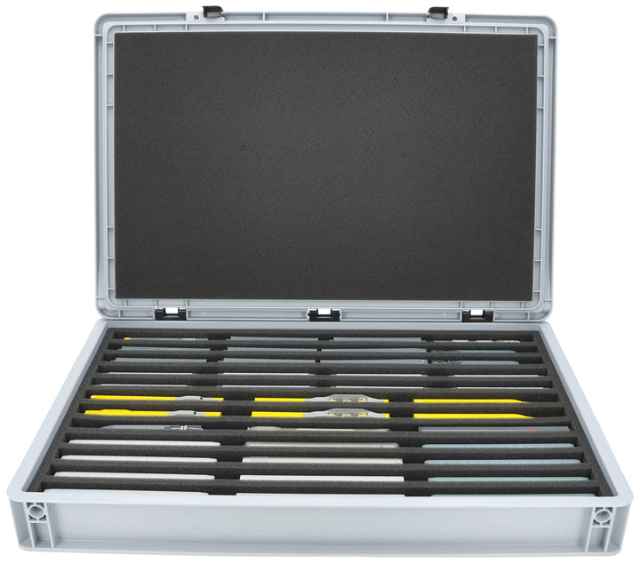 Feldherr Eurobox 60 x 40 cm Set für Modelleisenbahnen - Spur N - 12 Fächer - Schaumstoffeinlage für