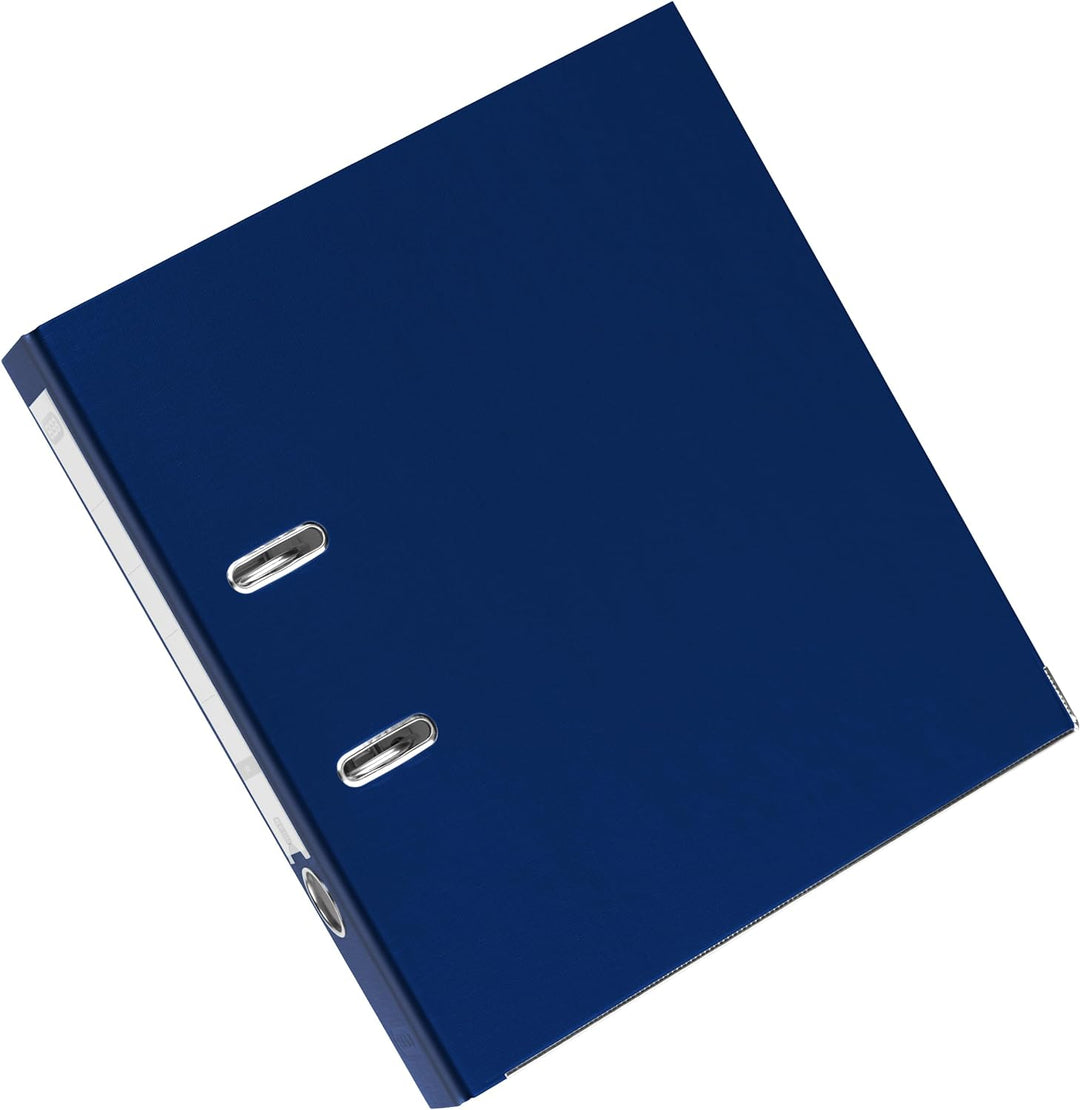 Elba Ordner A4, Smart Pro, 5 cm schmal, Kunststoff aussen, dunkelblau, 10 Stück, dunkelblau