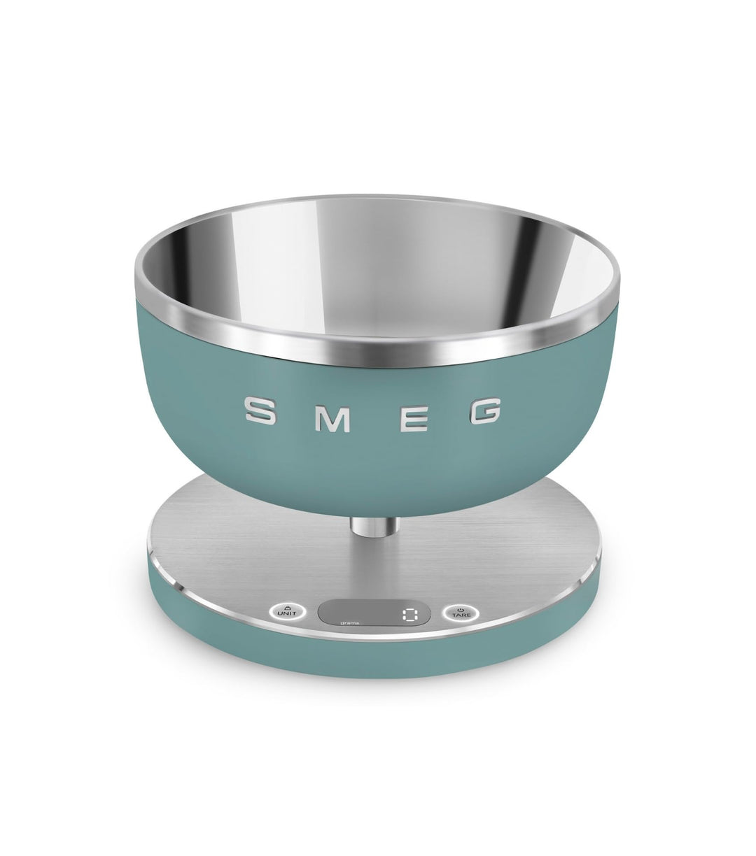 Smeg, Digitale Küchenwaage KSC01EGMWW, Grün Pastellgrün, Pastellgrün