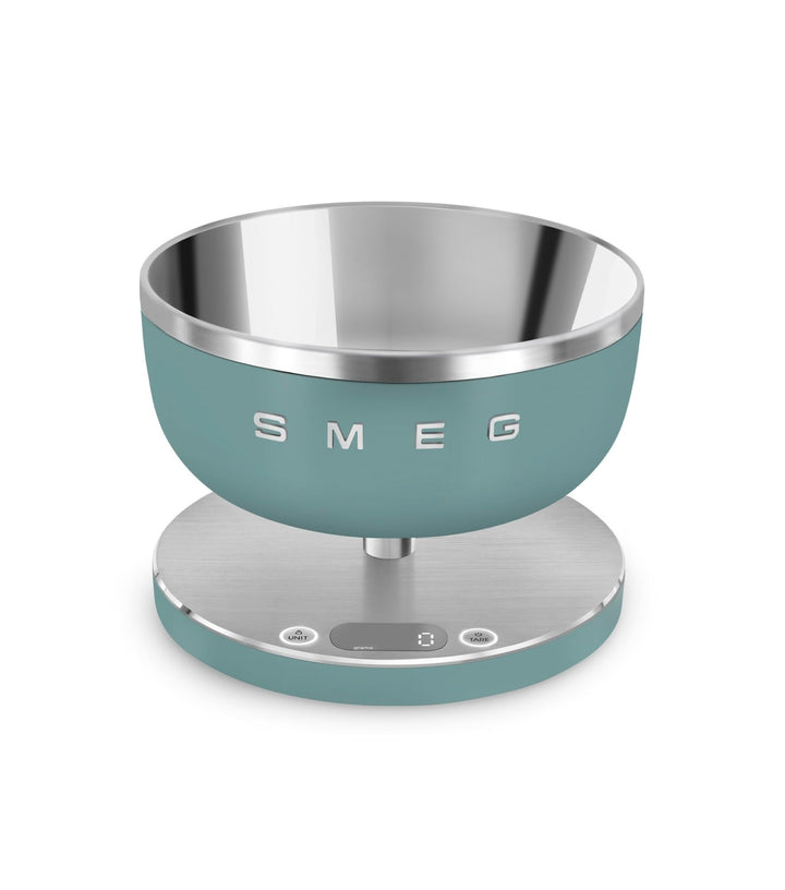 Smeg, Digitale Küchenwaage KSC01EGMWW, Grün Pastellgrün, Pastellgrün