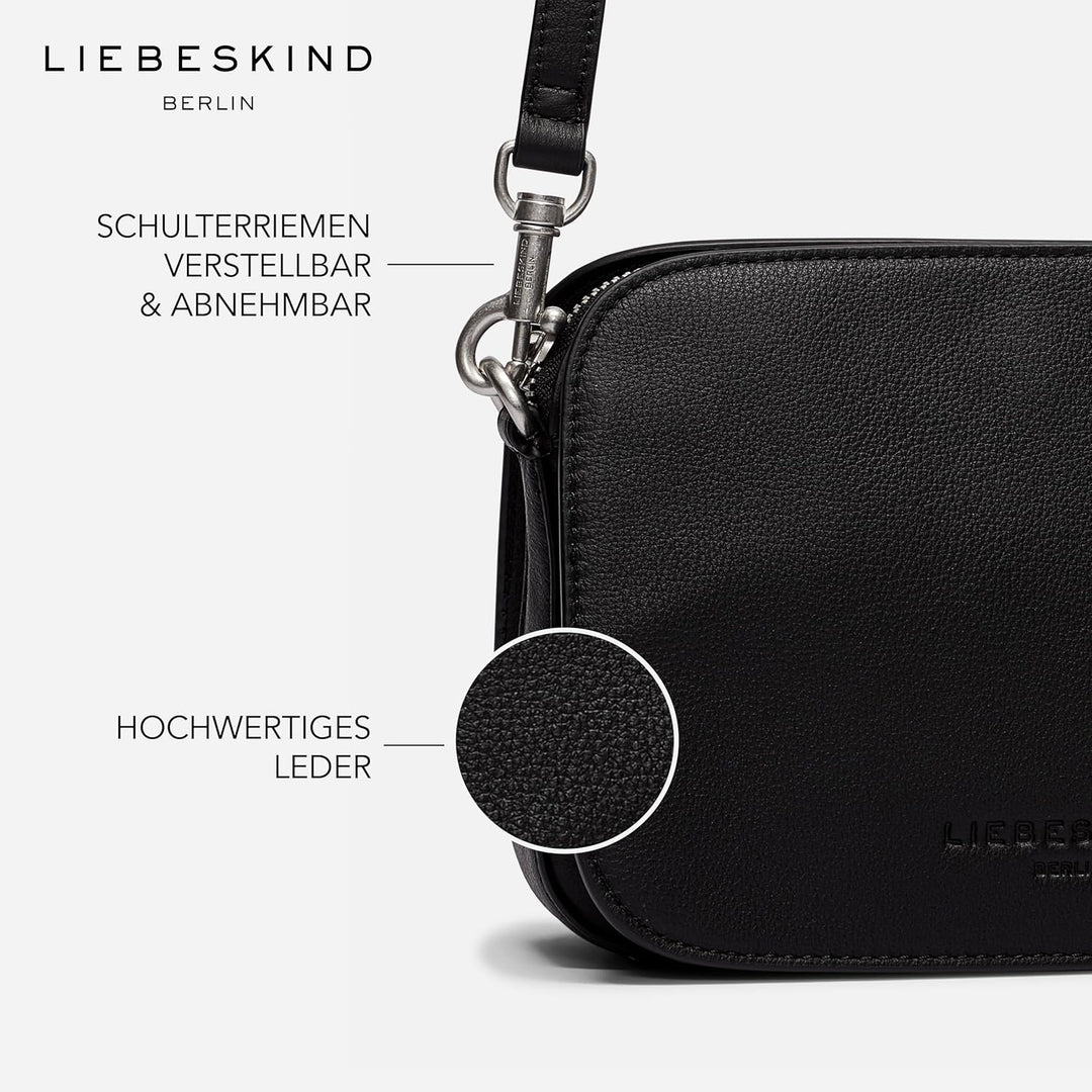 Liebeskind Berlin Damen Luka Crossbody S Dark Mandarine, Dark Mandarine