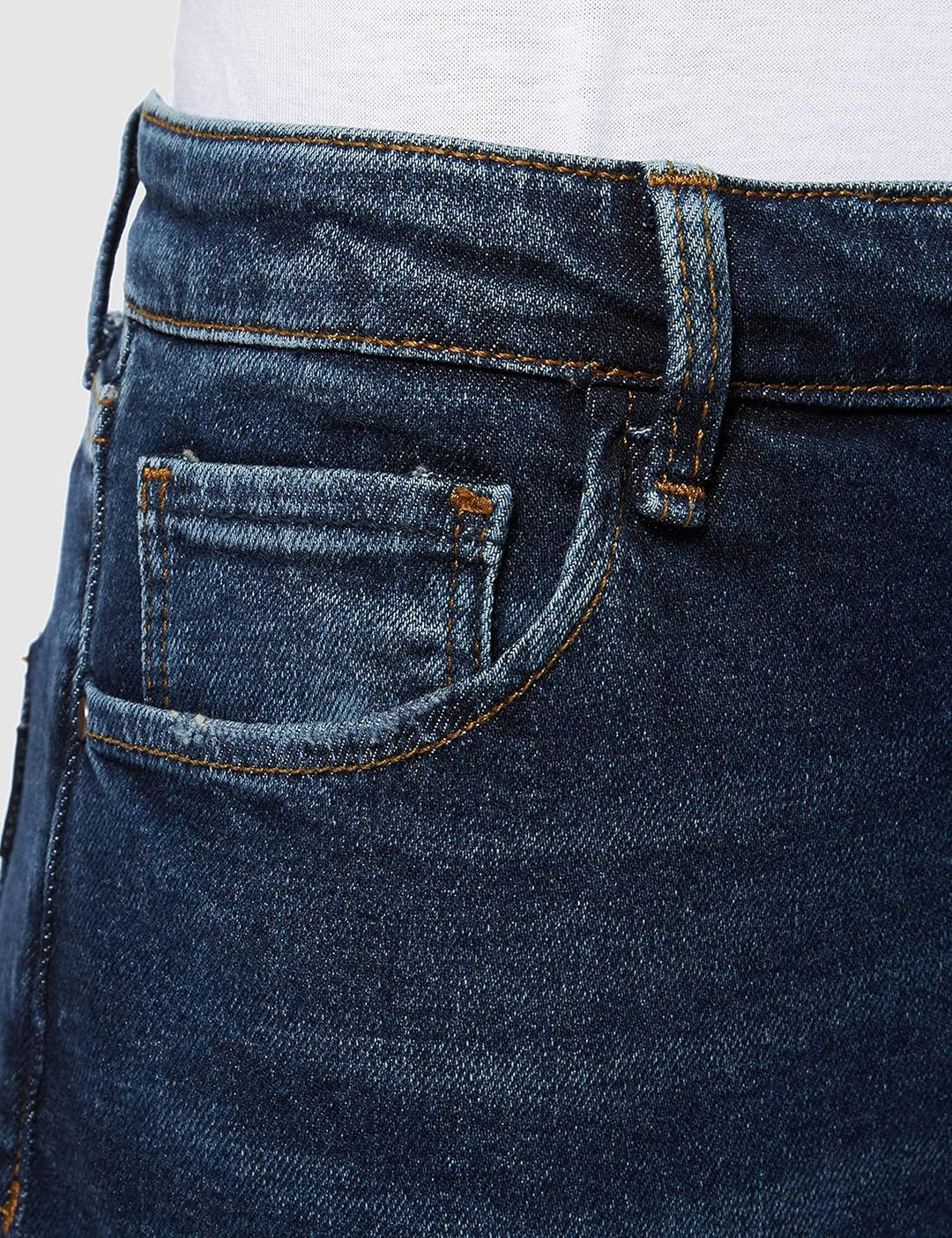 Cross Jeans Damen Gwen Boyfriend Jeans, Blau (Dark Mid Blue 058), W25 (Herstellergrösse: 25/30)