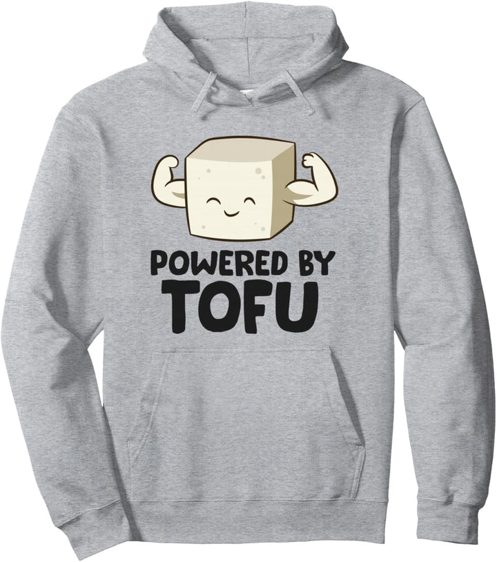 Angetrieben von Tofu Vegan Vegetarian Love Tofu Pullover Hoodie