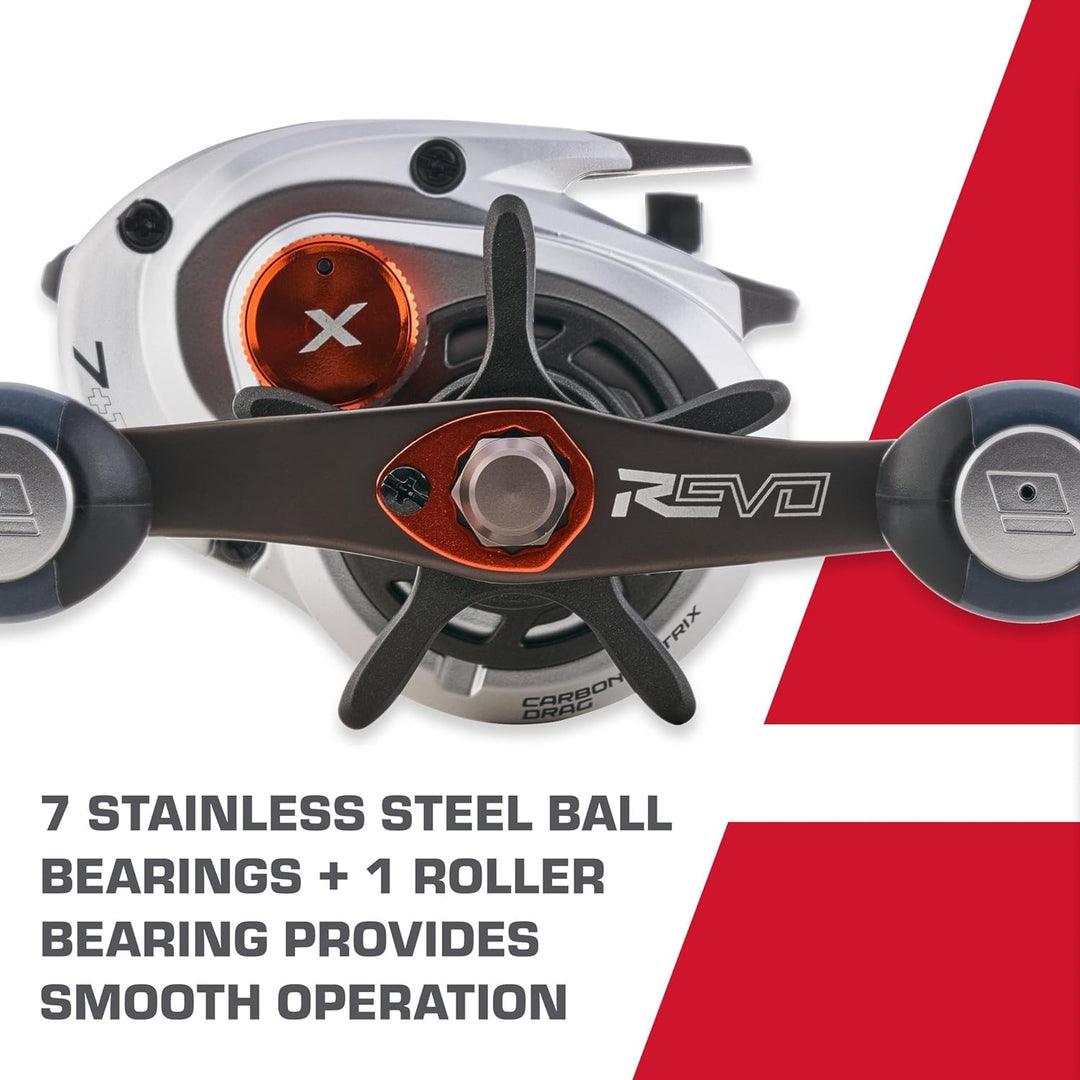 Abu Garcia REVO5 X Series (Revo 5th Generation Köderrolle) versch Rechtswind Einheitsgrösse, Rechtsw