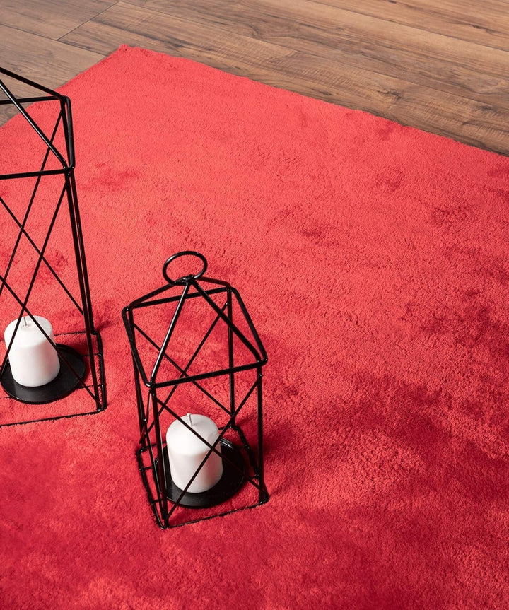 the carpet Relax – Superweiches Badezimmerteppich, Flauschige Badematte in Felloptik, rutschfest & W