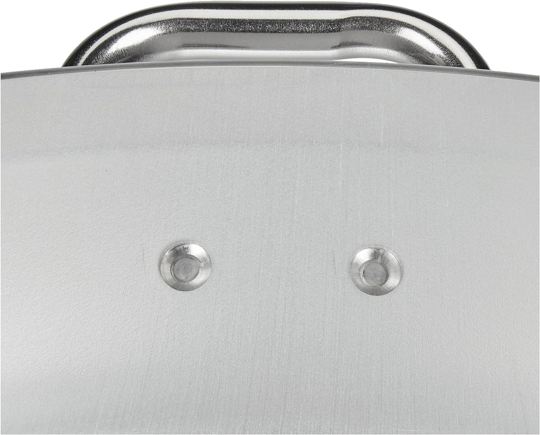 Töpfe Agnelli Casserole Zylindrische, Nieder, Radiant, Aluminium, Dicke 5 mm, mit 2 Griffen aus Stah