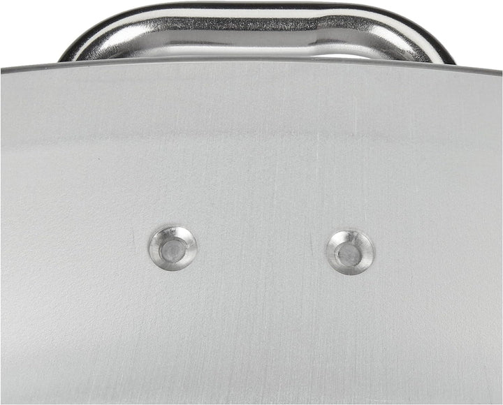 Töpfe Agnelli Casserole Zylindrische, Nieder, Radiant, Aluminium, Dicke 5 mm, mit 2 Griffen aus Stah