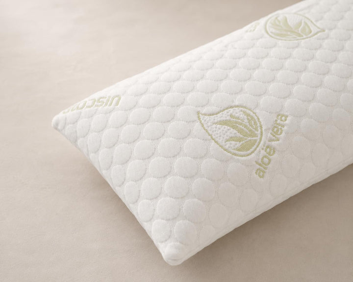 Todocama Kopfkissen, 100% viskoelastisch, Kern aus Stretch-Gewebe, gepolstert und mit Flockenpartike