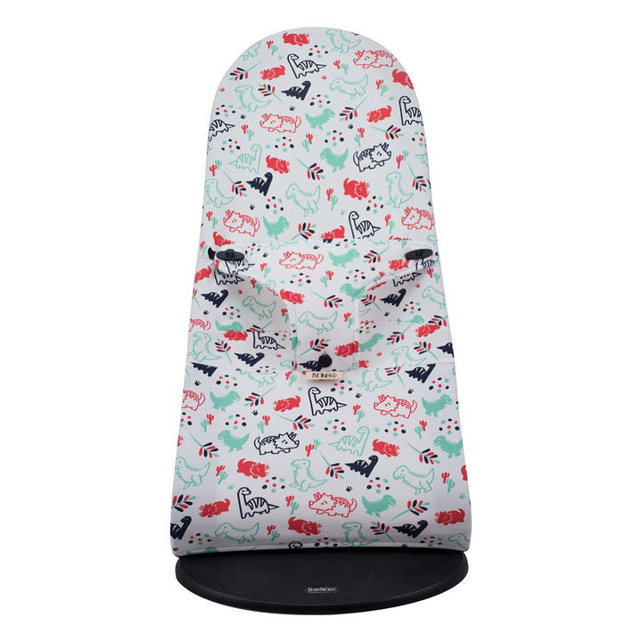 JYOKO KIDS Bezug kompatibel mit Babybjorn Bliss, Balance, Soft (DINO PARTY, Baumwolle), Dino Party