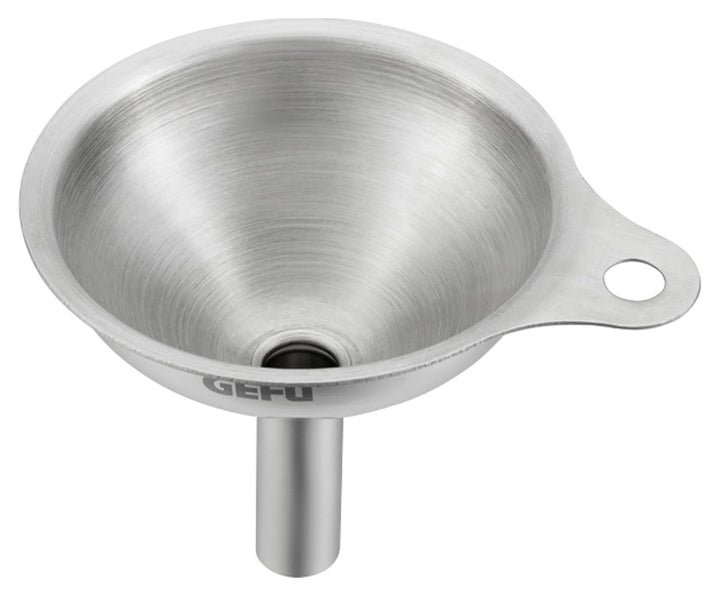 GEFU VERSARE Mini 3-teilig Trichter-Set, Edelstahl, Silber