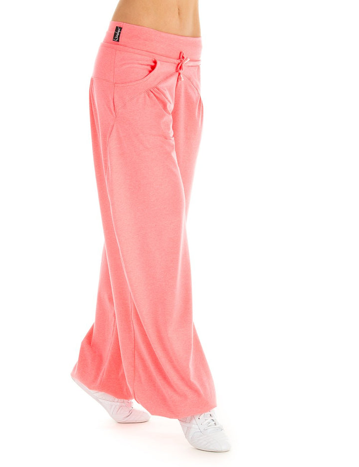 WINSHAPE Damen Trainingshose Dance Fitness Freizeit Sport XL Neon-coral, XL Neon-coral