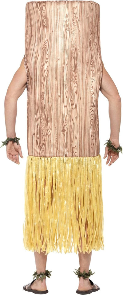 Tiki Totem Costume Einheitsgrösse Brown, Einheitsgrösse Brown