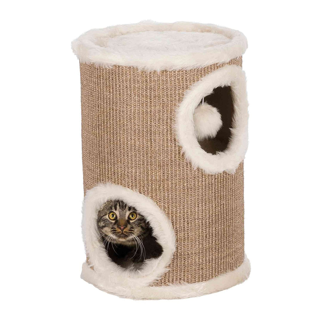 Trixie 4331 Cat Tower Edoardo, 50 cm, taupe/creme