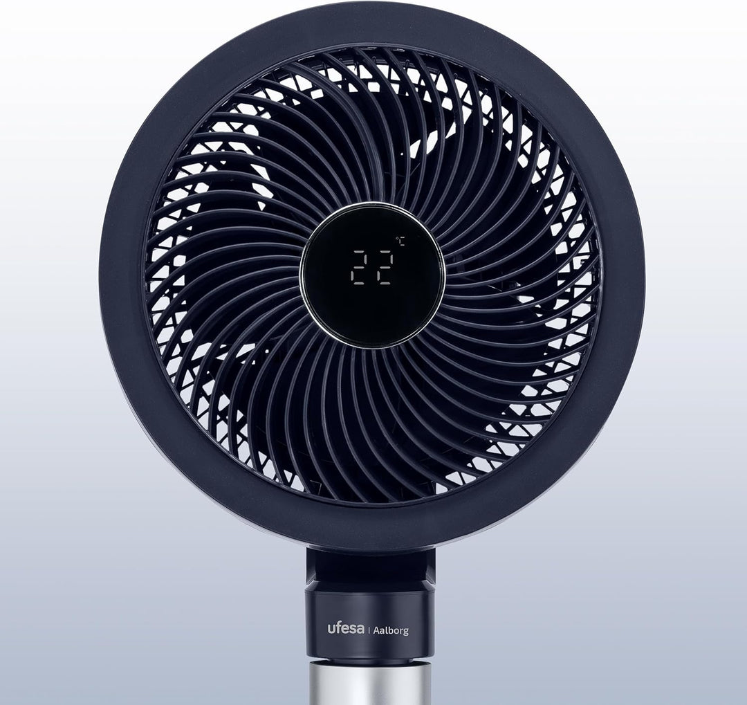 Ufesa 3D70 Umluftventilator ventilator mit 360º 3D-Oszillation, multidirektional, 70W, 3 Geschwindig