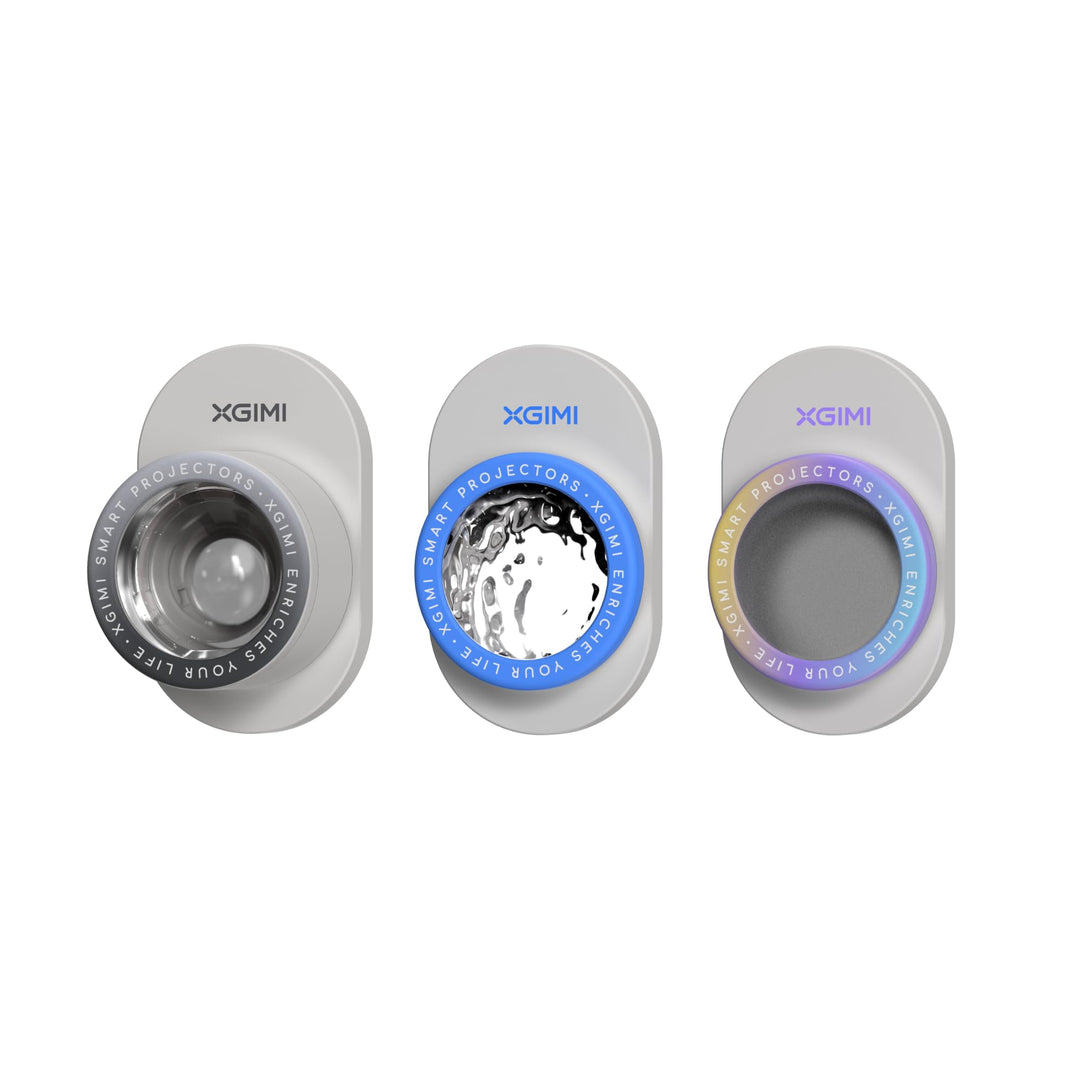 XGIMI Magnetische KreativFilter (3er-Pack), Lunar/Ripple/Dreamscape-Filter,Projektor-Objektivzubehör